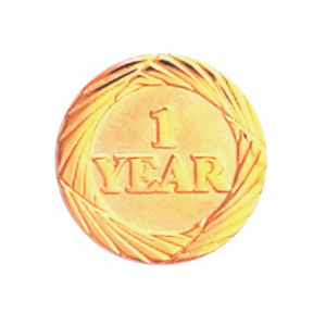 1 Year Anniversary Lapel Pin