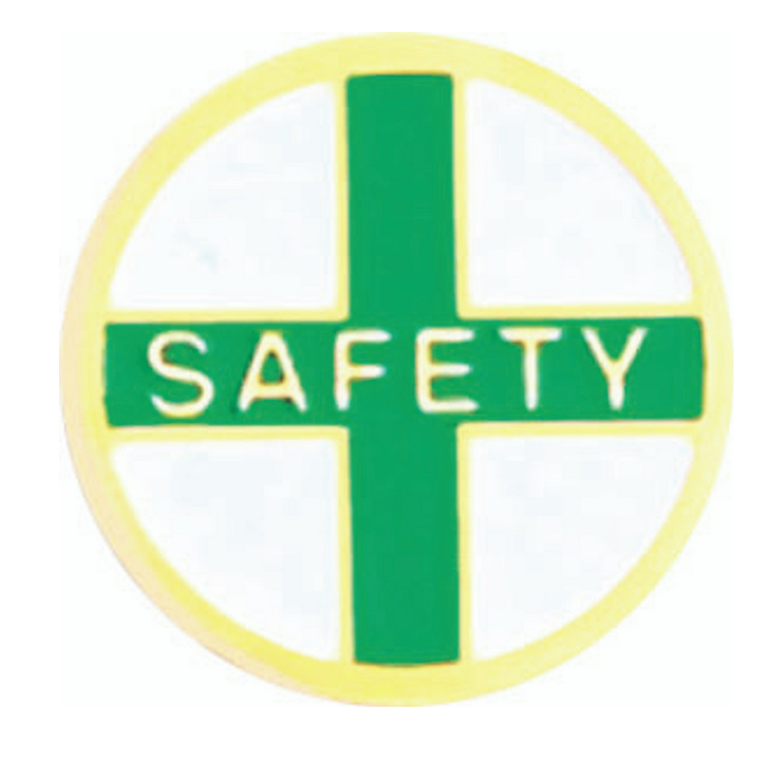 Safety Lapel Pin