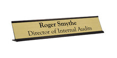 2 x 12 Engraved Desk Name Plate