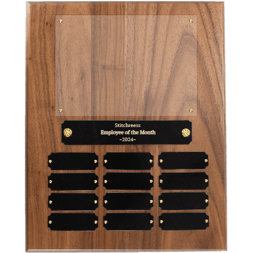 Employee of the Month Plaque