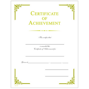 Elegant Certificates - per 10